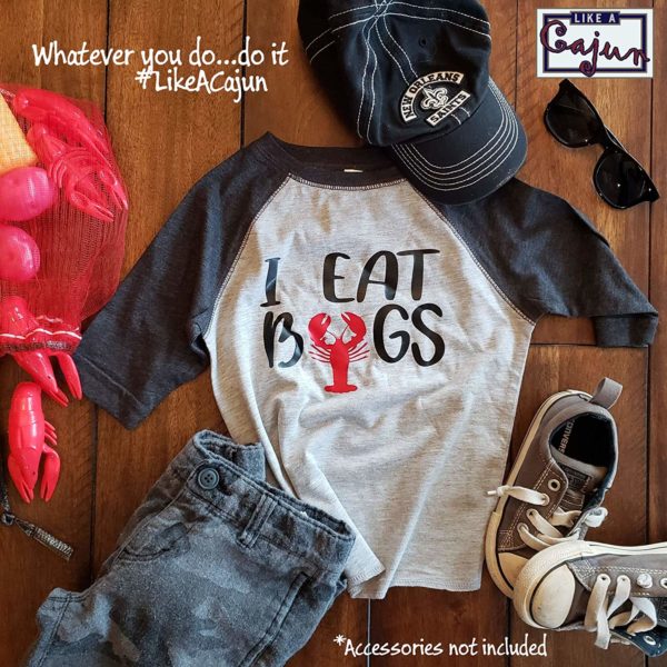 Like-A-Cajun-LLC-Toddler-Boys-I-Eat-Bugs-Crawfish-Louisiana-Shirt